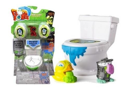Flush Force 4-PAK. Okropna Toaleta z 4 figurkami