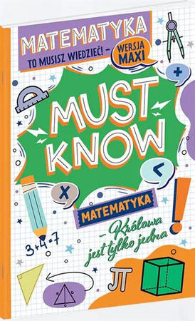 Książka A4 Must Know MATEMATYKA