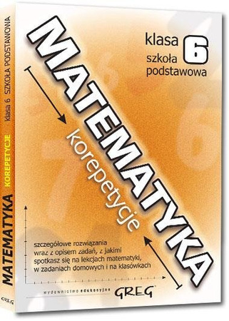 Matematyka korepetycje kl.6 szkoła podstawowa GREG