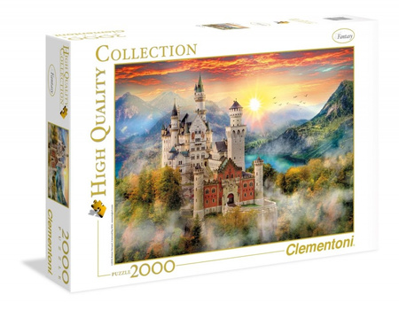 Puzzle 2000 Neuschwanstein CLEMENTONI