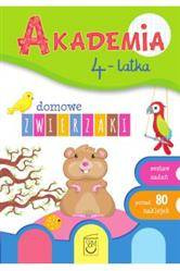 Domowe zwierzaki. Akademia 4-latka