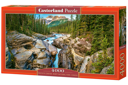 Puzzle 4000 Mistaya Canyon, Banff