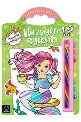 Zaczarowana kredka Niezwykłe syrenki z naklejkami