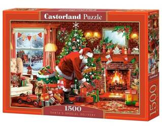 Puzzle 1500 Santa's Special Delivery / Specjalna przesyłka Mikołaja