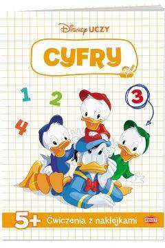 Disney uczy. Miki. Cyfry. Ćwiczenia z naklejkami