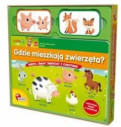 Gdzie mieszkają zwierzęta Książeczka Carotina