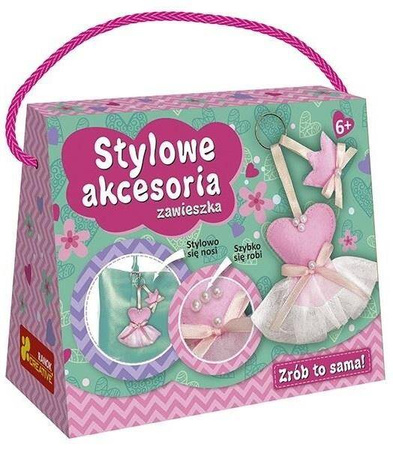 Baletnica stylkowa zawieszka breloczek
