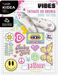Tatuaże do obuwia świecące w ciemności Good Vibes