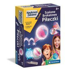 Zestaw Szalone brokatowe piłeczki. Clementoni