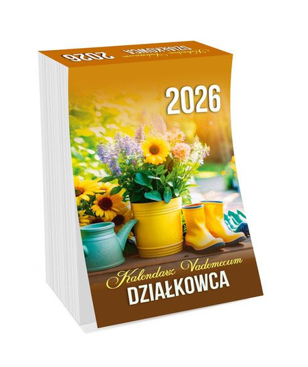 Kalendarz zdzierak 2026 działkowca
