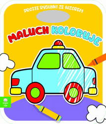 Maluch koloruje Auto