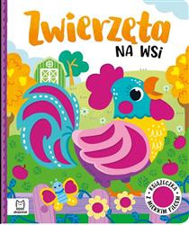 Zwierzęta na wsi Książeczka z miękkim filcem