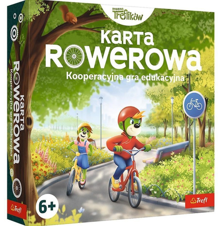 Gra dla dzieci Karta rowerowa, Rodzina Treflików