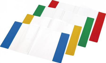 Okładka na zeszyt A5 PVC x 10 szt.0402-0012-99