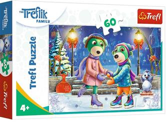 Puzzle 60 el. Zima u Treflików