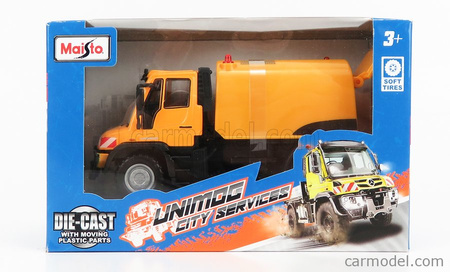MAISTO 21238 POJAZDY BUDOWLANE  MERCEDES UNIMOG MIX