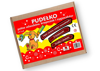 Zestaw książek Pudełko pełne szlaczków, kropeczek i zygzaczków