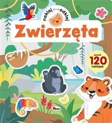 Zwierzęta. Naklej - odklej