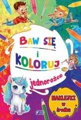 Baw się i koloruj. Jednorożce