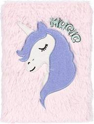 Notes pluszowy A5 Pastel Jednorożec