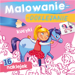 Malowanie-doklejanie Kucyki z naklejkami