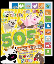 A ja lubię zwierzęta 505 naklejek część 1. Zamieszanie na wsi