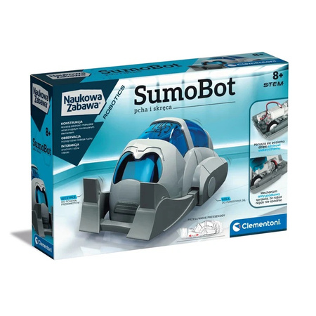 SumoBot Robot Naukowa zabawa CLEMENTONI