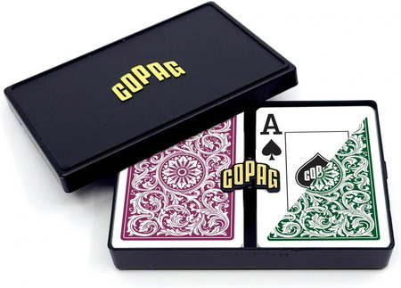 Karty do pokera Copag Elite Jumbo Face set 2x55