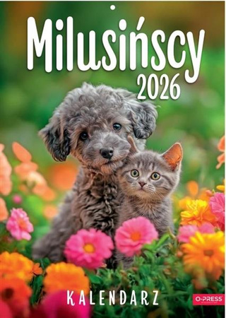 Kalendarz ścienny 2026 A4 Milusińscy