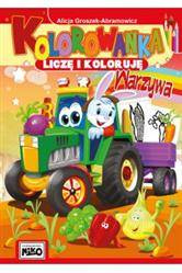 Kolorowanka. Liczę i koloruję - Warzywa