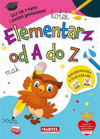 Elementarz od A do Z z naklejkami