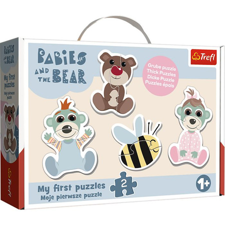 Puzzle Baby Classic Przyjacielskie Bobaski 36139