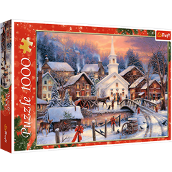 Puzzle 1000 Białe Święta