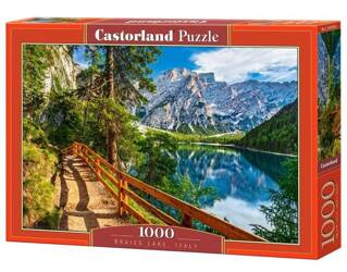Puzzle 1000 Braies Lake, Italy / Jezioro Braies, Włochy
