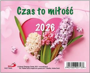 Kalendarz biurkowy 2026 Czas to miłość