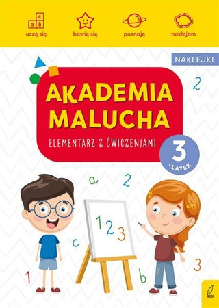 Akademia malucha. Elementarz z ćwiczeniami 3-latek