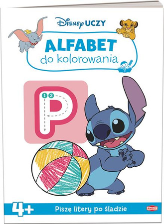 Disney uczy classic. Alfabet do kolorowania