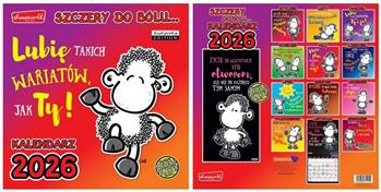 Kalendarz Classic Q Sheepworld – szczery do bólu 2026