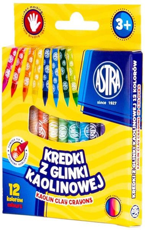 Kredki grafionowe 12 kolory Astra