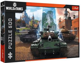 Puzzle 500 World of Tanks Czas na akcję!