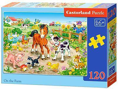 Puzzle 120 On the Farm / Na farmie