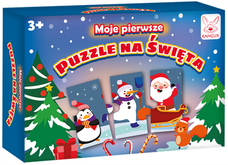 Moje pierwsze puzzle na Święta