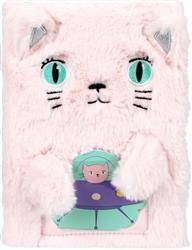 Notes pluszowy A5 z notatnikiem