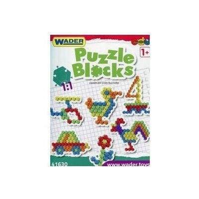 Klocki puzzle  40 elementów WADER
