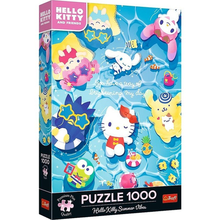 Puzzle 1000 Hello Kitty Letni relaks