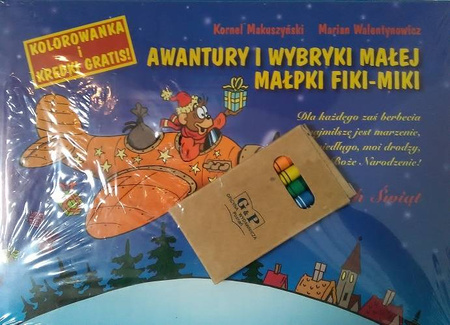 AWANTURY I WYBRYKI MALEJ MALPKI FIKI MIKI + KOLOR