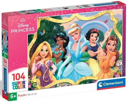 Puzzle 104 Disney Księżniczka