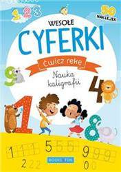 Ćwicz rękę. Nauka kaligrafii. Wesołe cyferki