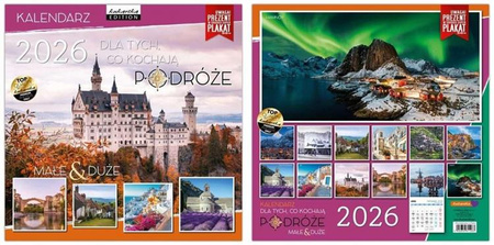 Kalendarz Classic Q PODRÓŻE 2026