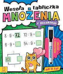 Wesoła tabliczka mnożenia z pisakiem 8+